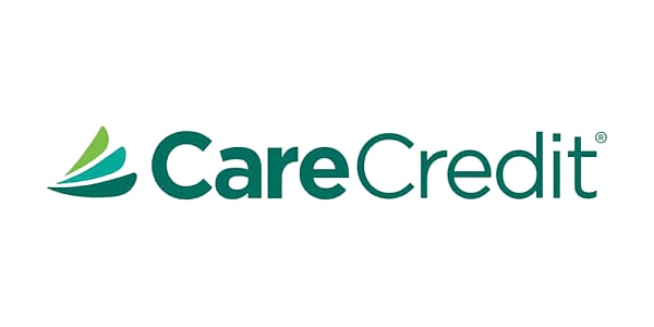 CareCredit logo with green accents.