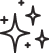 Sparkles and stars icon design element